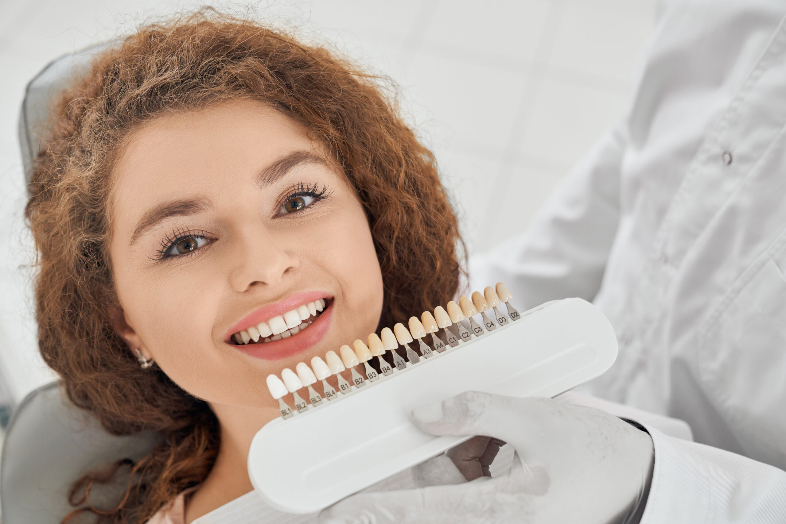 Zoom Teeth Whitening treatment for a dazzling smile in Dental care clinic